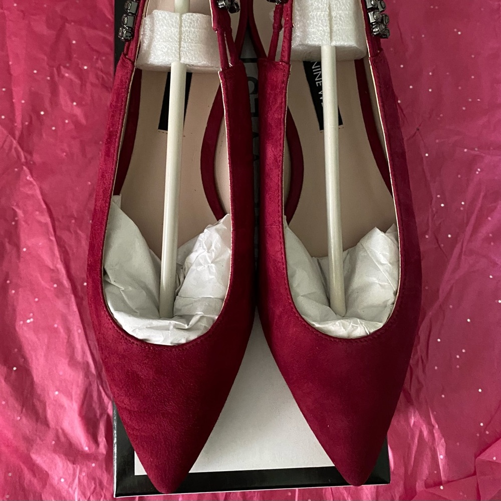 Nine West Suede Slingback flats